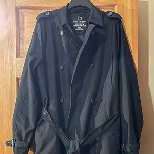 SCOTTeVEST Women’s Multipocket Travel Trench Coat - Black